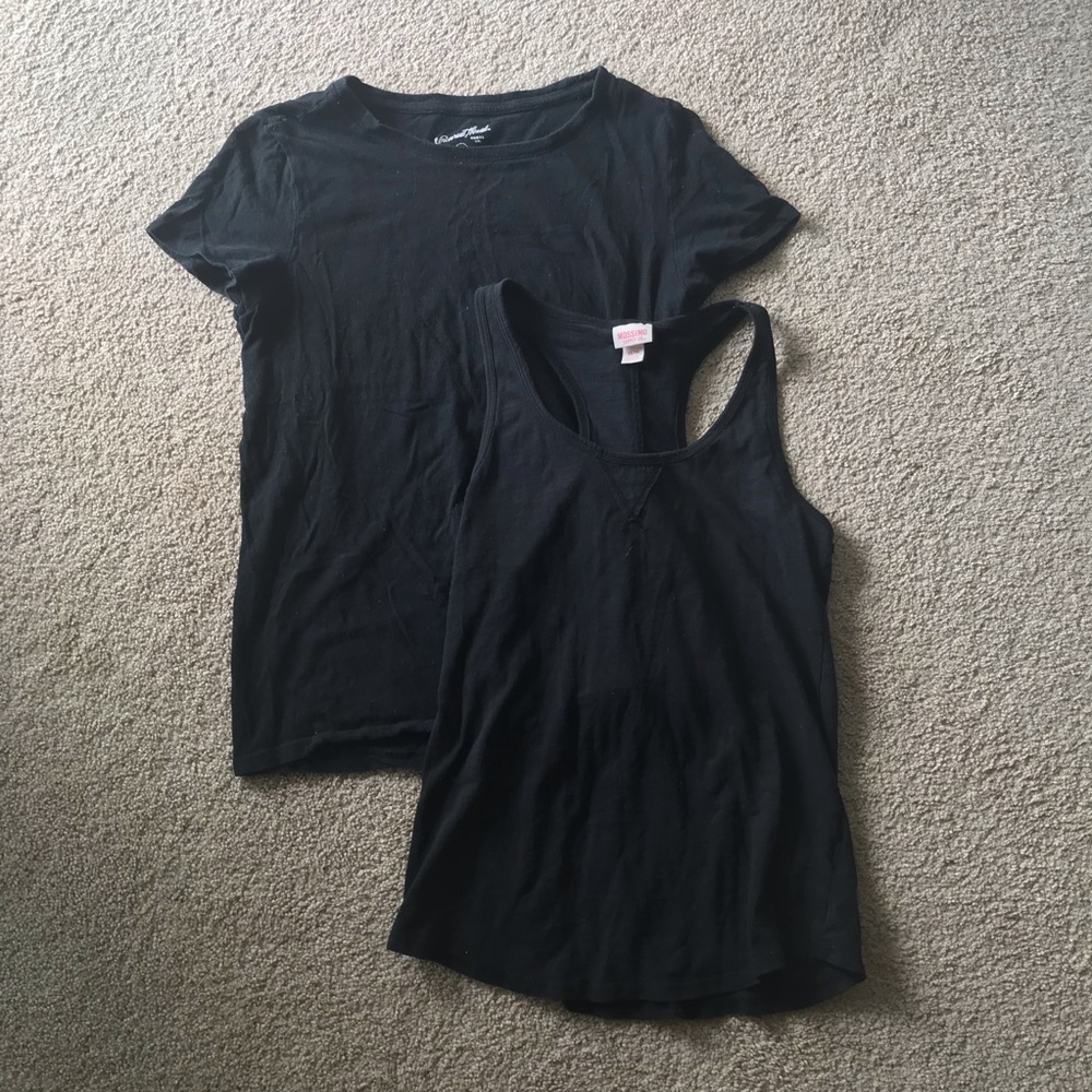 Two for One Black Target shirts